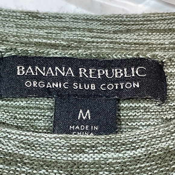 Banana Republic Mens M Slub Organic Cotton pullover - Picture 3 of 9